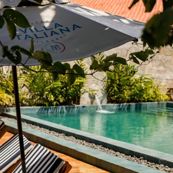 Pousada de Charme Villa Italiana - Pé na Areia - Foto 2