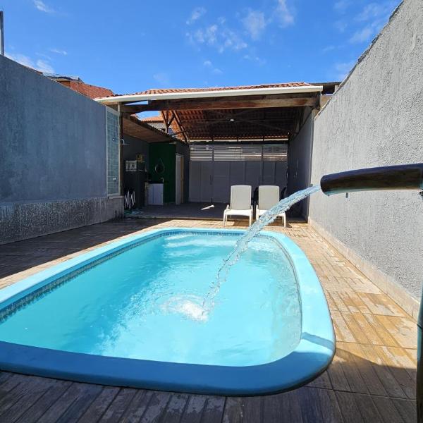 Casa com 3 suítes e piscina privativa no centro de Maragogi perto da praia
