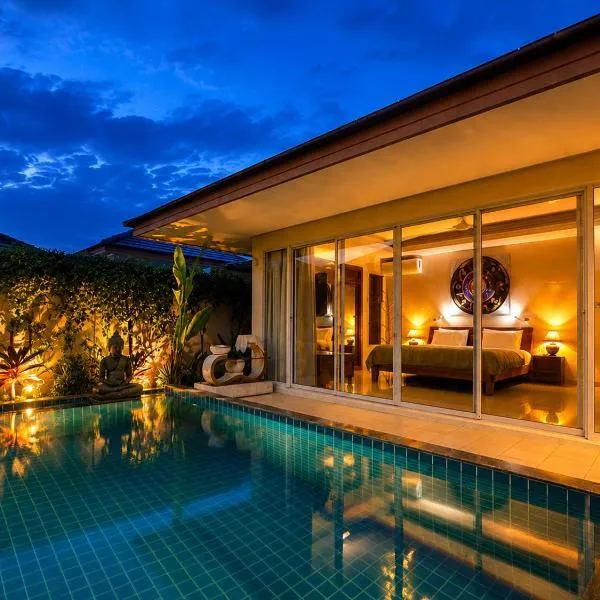Aufwachen im Paradies Private Poolvilla 50 m vom Strand, hotell sihtkohas Nathon Bay