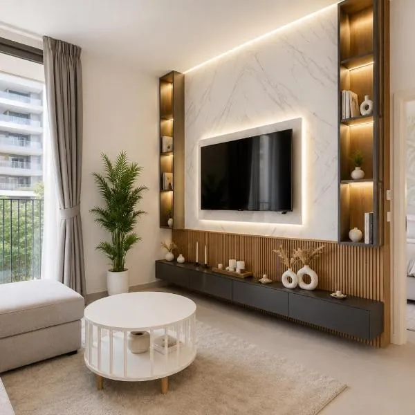 샤르자에 위치한 호텔 Sahab - Stunning 1BR with Terrace at the Bolivard