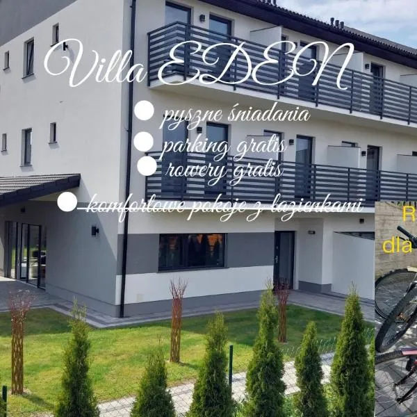 VILLA EDEN USTKA- CENISZ SOBIE CISZĘ I BŁOGI SPOKÓJ, WYPOCZYNEK tylko DLA DOROSŁYCH, POKOJE Z BALKONAMI I TARASAMI,PARKING W CENIE !, hotel a Ustka