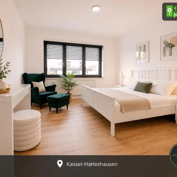 Ferienwohnung Kassel mit Ladesäule & Balkon, hotel u gradu Kasel