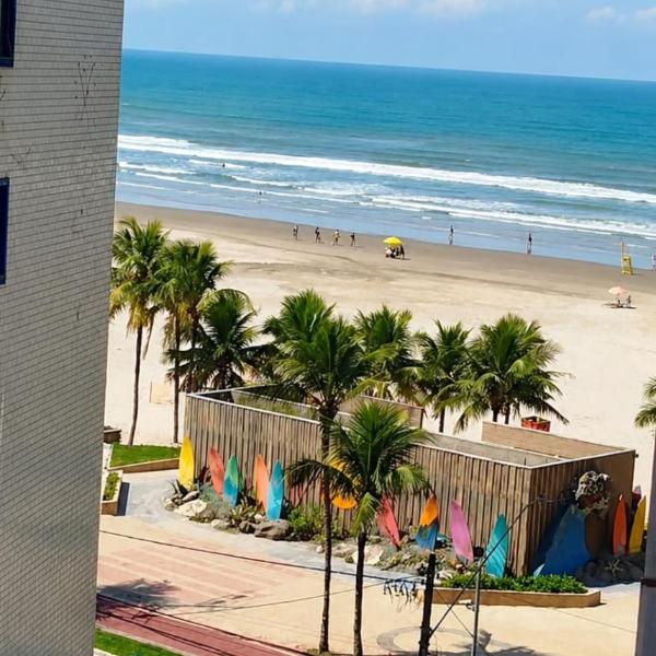 Apto Pé na Areia no coração da Ocian 2 quartos