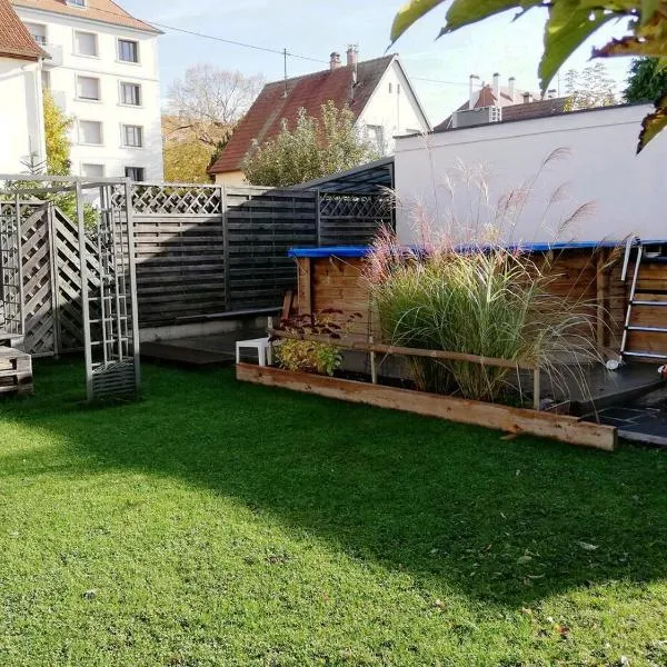 Studio indépendant parking gratuit,et à 5mn du tram, hotel u Strazburu