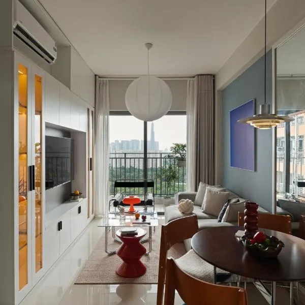 DingD0ng Homes - The Sun Avenue, hotel di Bandar Ho Chi Minh