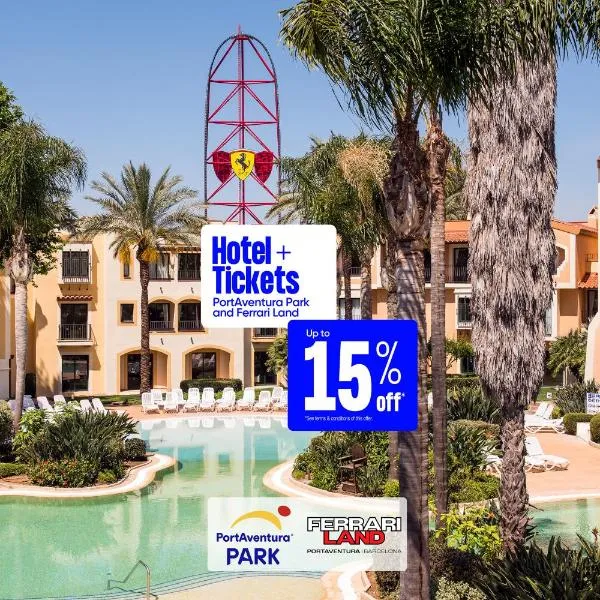 PortAventura Hotel PortAventura - Includes unlimited access to PortAventura Park & 1 access to Ferrari Land, hotel sa Salou