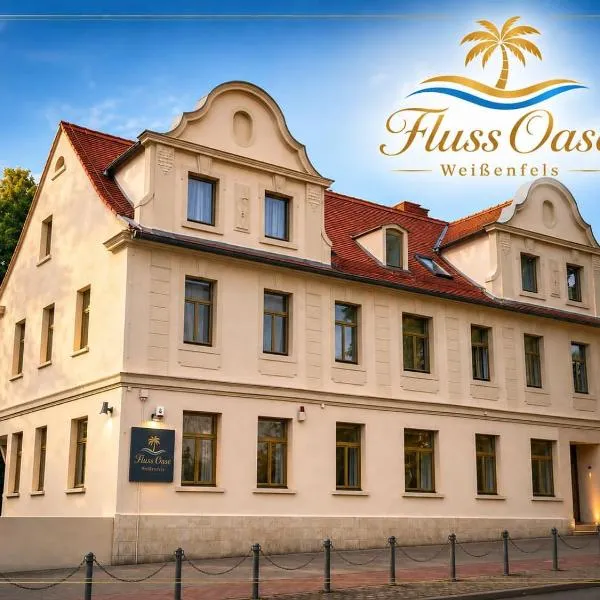 Hotel Fluss Oase - Feldschlößchen, hotel em Weißenfels