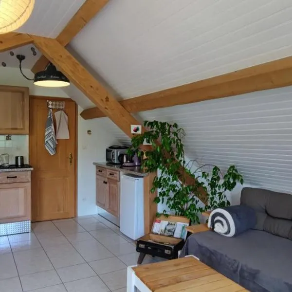 Appartement douillet avec vue sur les montagnes, hotel en Fouchy