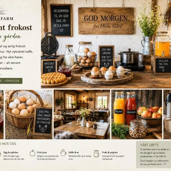 Hesla Farm, hotel u gradu Gol