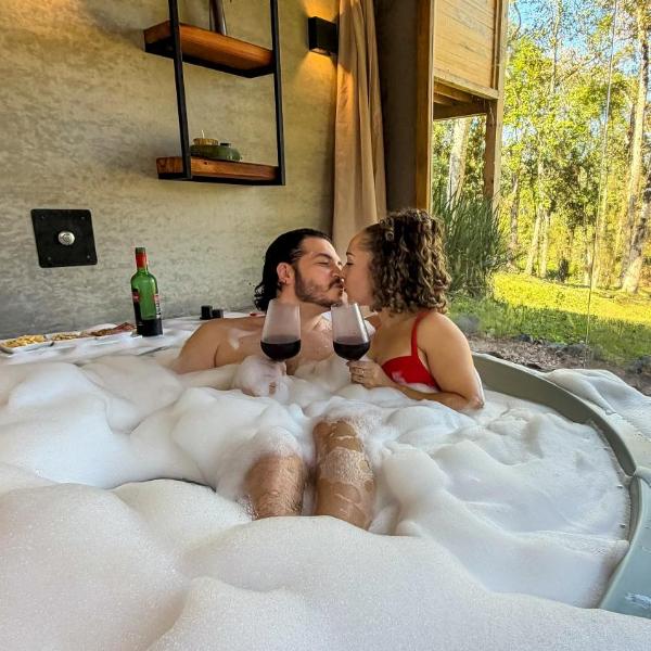 Cabana Celeiro com cômodo secreto em Campo Alegre SC - Foto 3