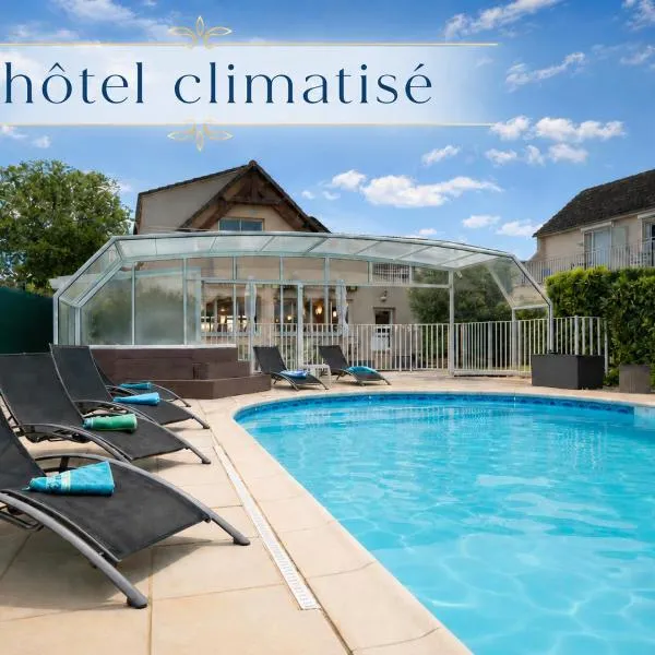 Logis Hotel Restaurant L'Escapade، فندق في Le Pêchereau