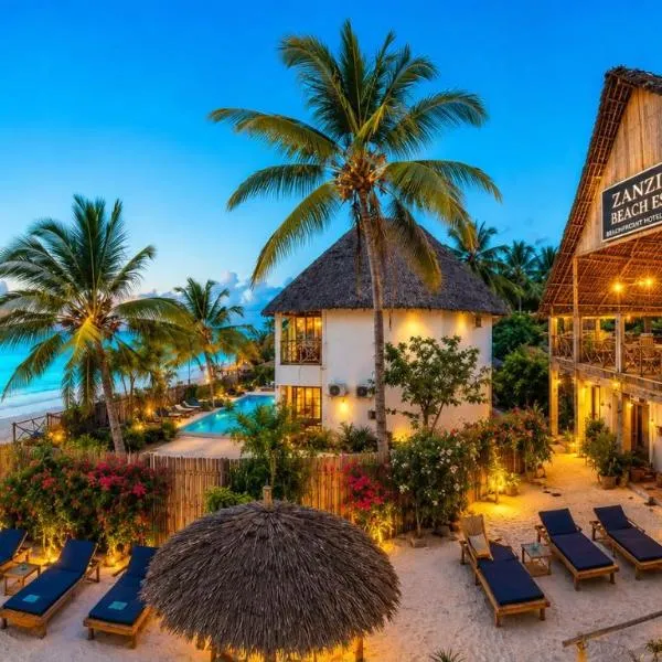 Zanzibar Beach Escape Oceanfront Villa & boutique Hotel, hotel a Bwejuu