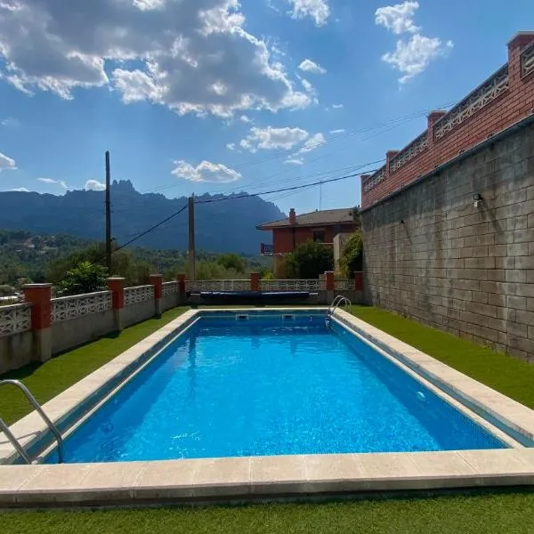 La Casa de la Vall、Castellbell i Vilarのホテル