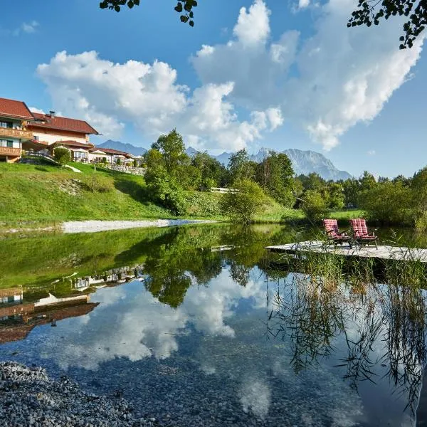 Landhotel zum Bad, khách sạn ở Krün