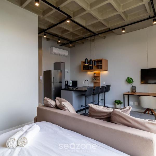 Loft novo e moderno 750m da praia de Canas TPS303 - Foto 4