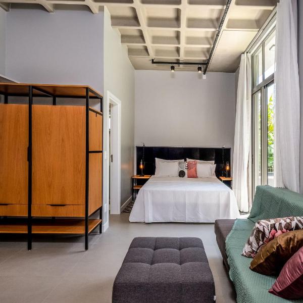 Loft garden moderno 750m da praia de Canas TPS106