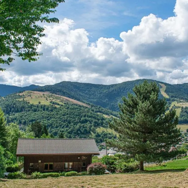 Chalet entier, vue panoramique, ruisseau et sauna., hotel v mestu Bussang