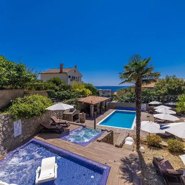 Villa Palma Krk, hotell i Krk