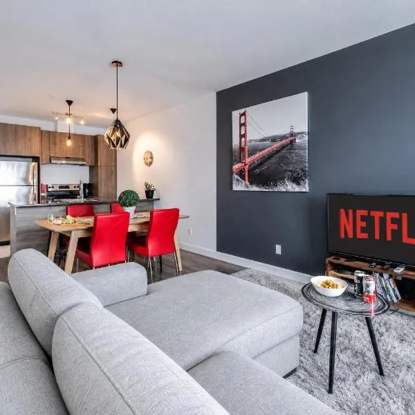 Loft Kaméléon - Centre-Ville Québec - Gym & Rooftop 360 - Walk Score 98 โรงแรมในควิเบกซิตี้