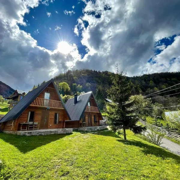 Bujtina n'kullë, hotell sihtkohas Boge
