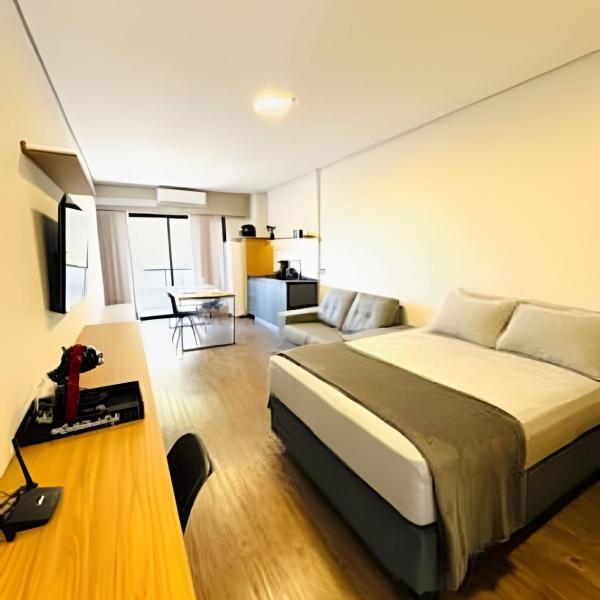 Studio - Espaçoso, Moderno e Novinho!
