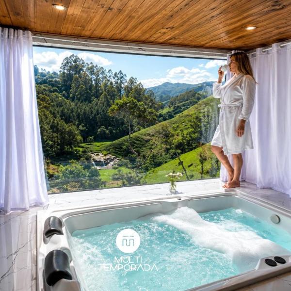 Pousada Dona Teresinha com Piscina Aquecida - São Bonifácio/SC - Foto 2