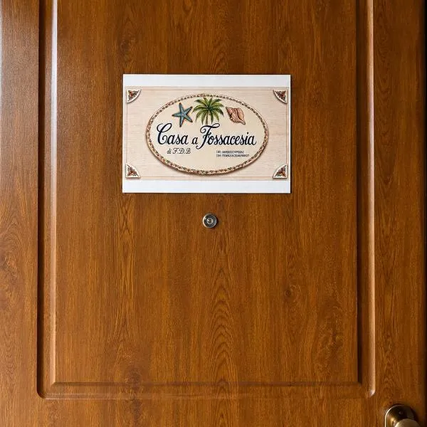 Casa a Fossacesia di F D B, hotel en Fossacesia