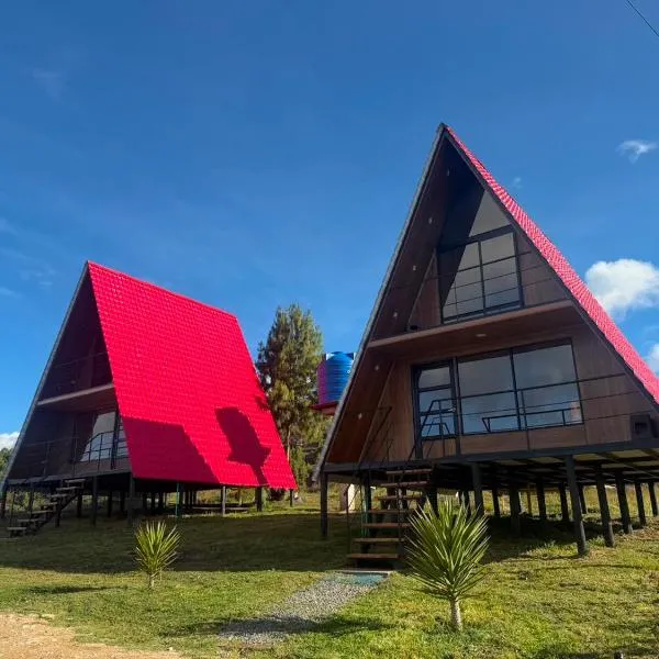 Glamping Brisas del lago Select, hotell i Tota