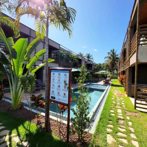 VILLA KAMBY - Apto 2 Suítes Próximo à Capela e às Praias em São Miguel dos Milagres