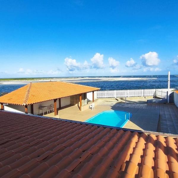 Barra Nova · Casa Pé na areia na Barra Nova.
