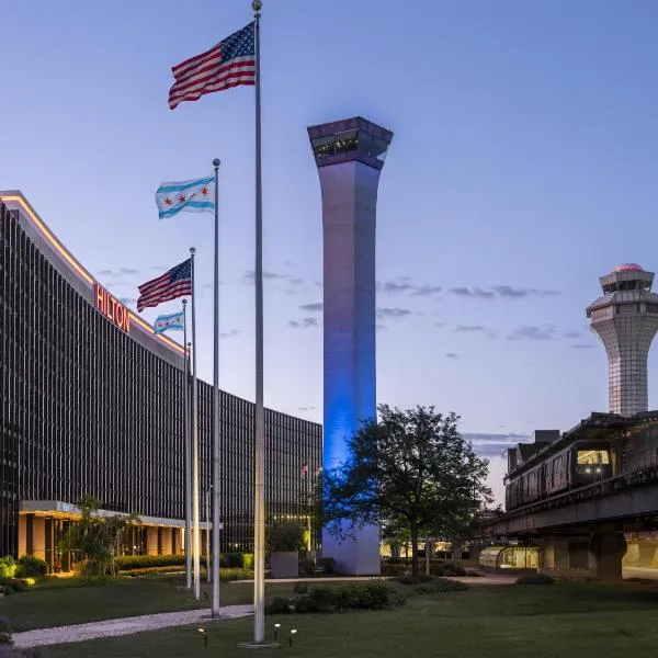 Hilton Chicago O'Hare Airport, hotel em Rosemont