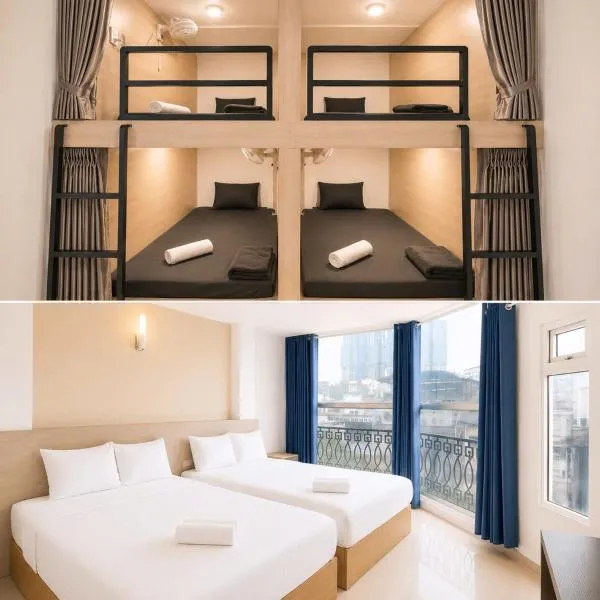 Sleep & Go Capsule Hostel Bui Vien District 1, hotel in Ho Chi Minh City