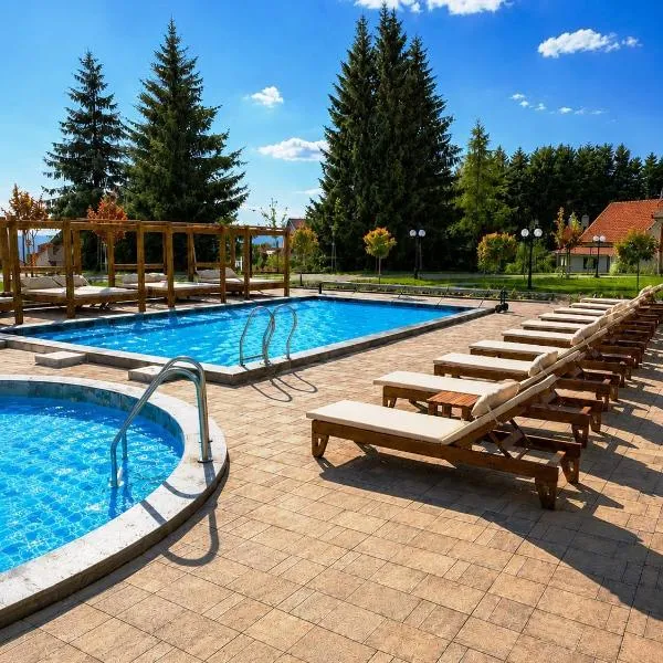 Deluxe Mountain View Studio ViS in Residence Hill Hotel Kopaonik, hotelli kohteessa Kopaonik