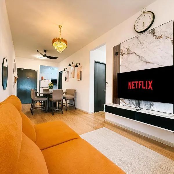 Aston Acacia Retreat 3BR for 8 Pax with Coway Water WiFi & Netflix, hotel in Bukit Mertajam