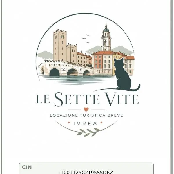 SevenLife Ivrea - Centro Storico 4 People & Pet Friendly, ξενοδοχείο στην Ιβρέα