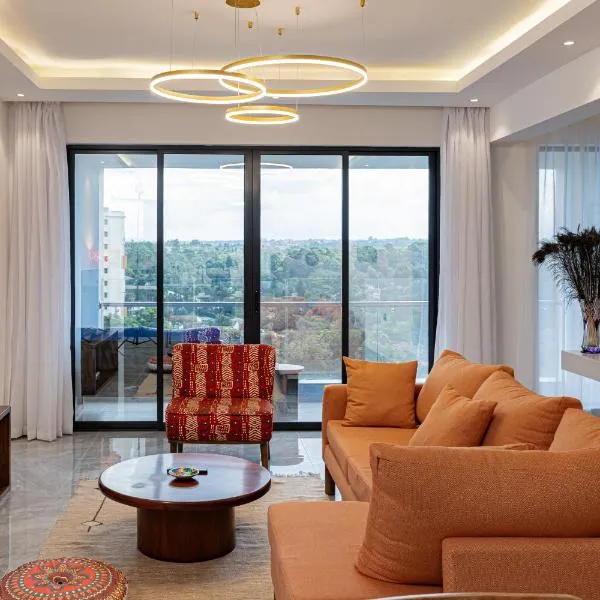 Kileleshwa Modern One & Two Bedroom Apartment, Swimming pool, gym, workspace , in Diamond Ivy Residence by Wonderiss Properties, hotel din Nairobi