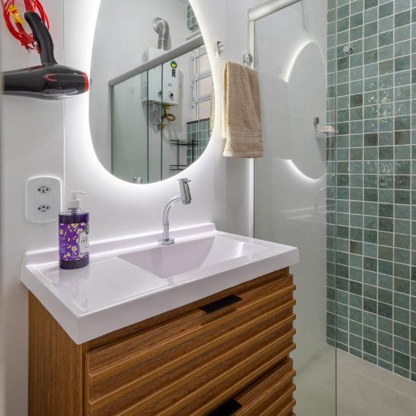 charmoso apartamento na quadra da praia - Foto 3