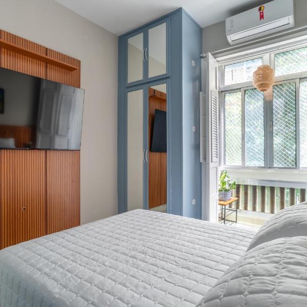 charmoso apartamento na quadra da praia - Foto 2
