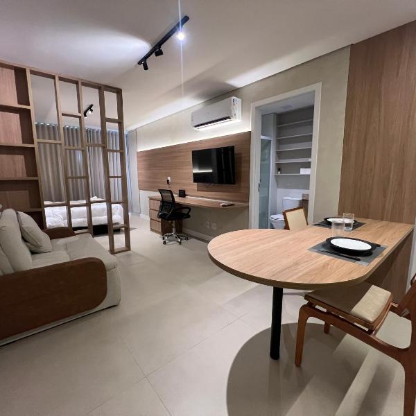 Belíssimo Flat com Vista Livre no Noroeste - Novo e Moderno - Foto 4