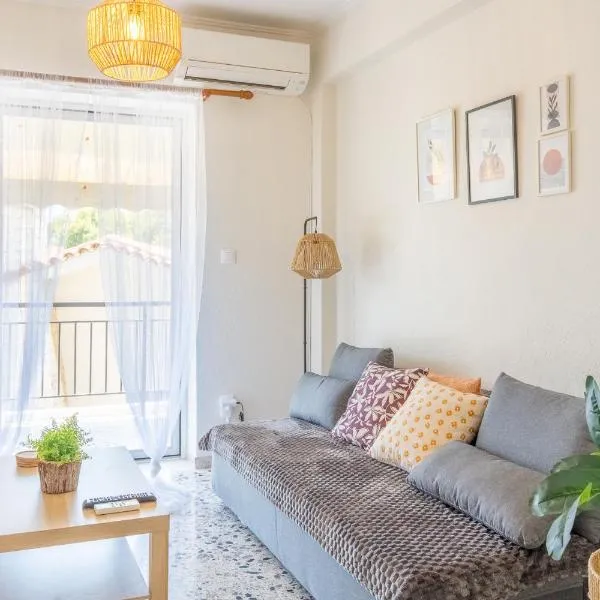 Cozy seaside apartment: Néa Palátia şehrinde bir otel