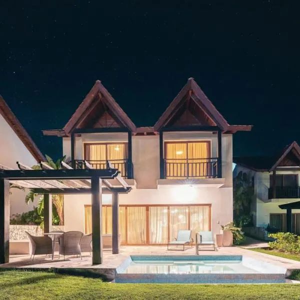 Cozy 3-bedroom villa with private pool in Samana, hotel a Sabana
