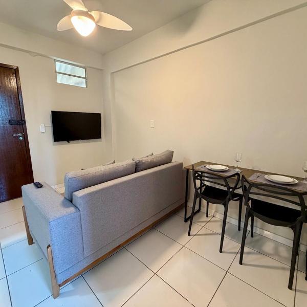 Apto com 2 quartos e A/C no Centro e Santa Casa