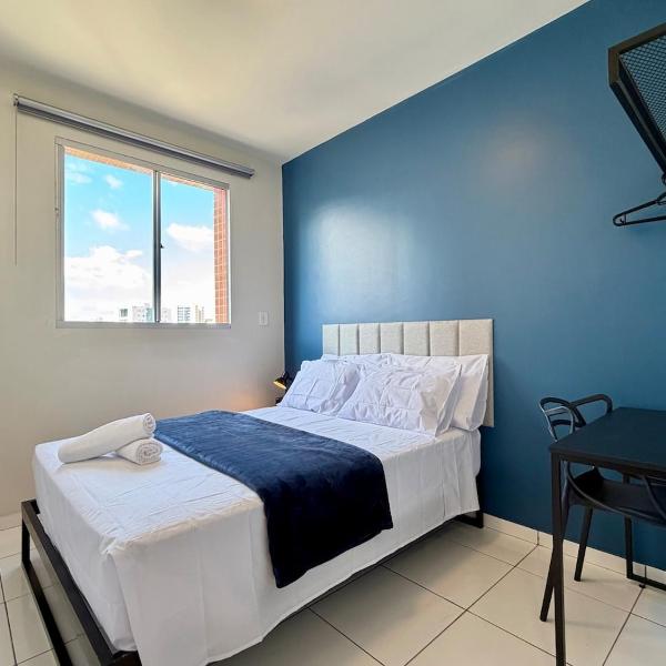 Apto com 2 quartos e A/C no Centro - Foto 3
