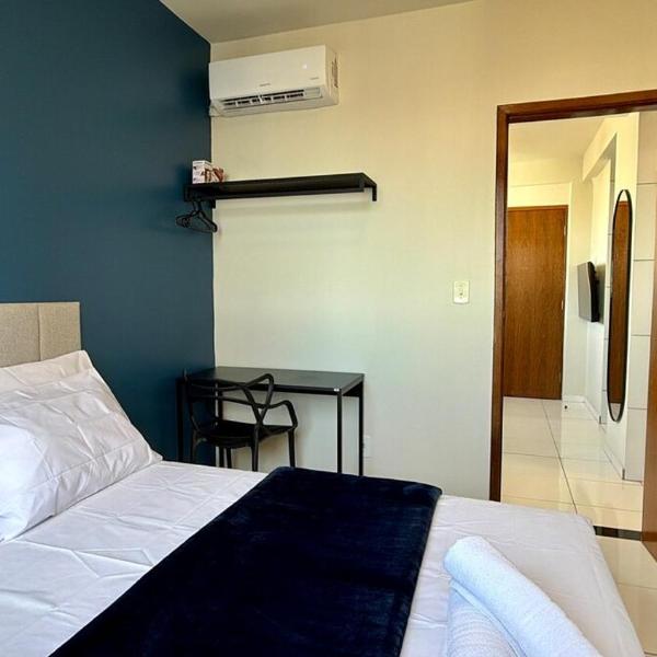 Apto com 2 quartos e A/C no Centro - Foto 4