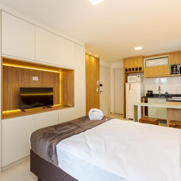 Apartamento 24 - My Way · Studio próximo à rodoviária - A/C, Wifi e Enxoval - Foto 4