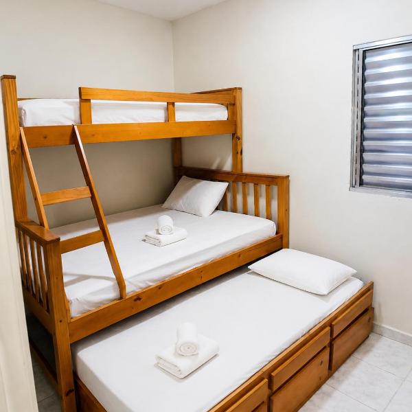 Apartamento Praia Grande Ubatuba, Piscina, Ar-Condicionado, Wi-Fi e Garagem, Até 8 Pessoas - Foto 2