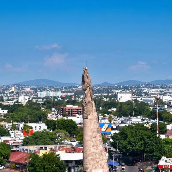 Depto grande y de lujo en Colonia Americana Camina a Todos Lados, hotel in Guadalajara