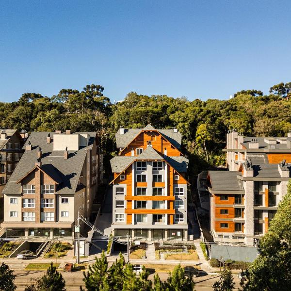 Syrah Residenziale 1 dorm by Achei Gramado - Foto 5