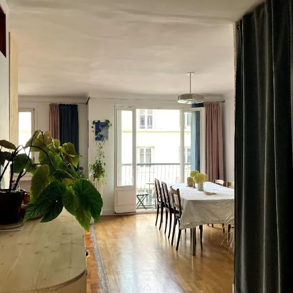Cocon lumineux et calme sur le plateau de la Croix-Rousse