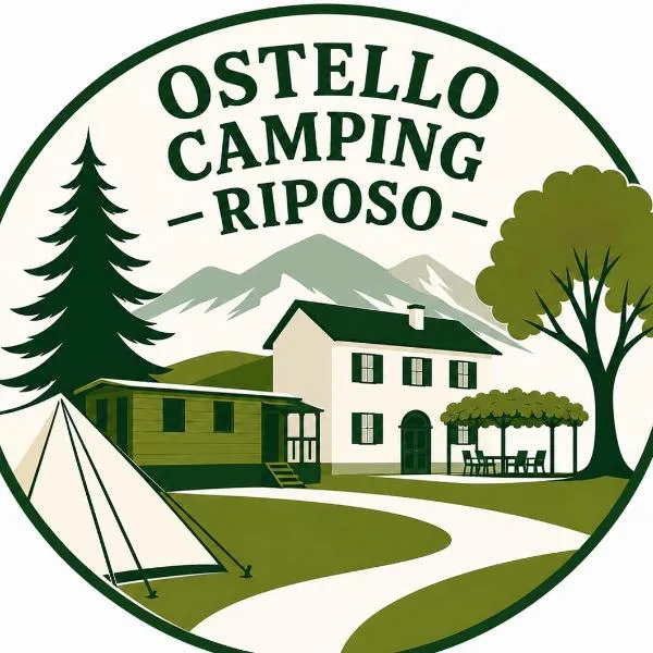 Ostello & Camping Riposo, hotel v mestu Losone